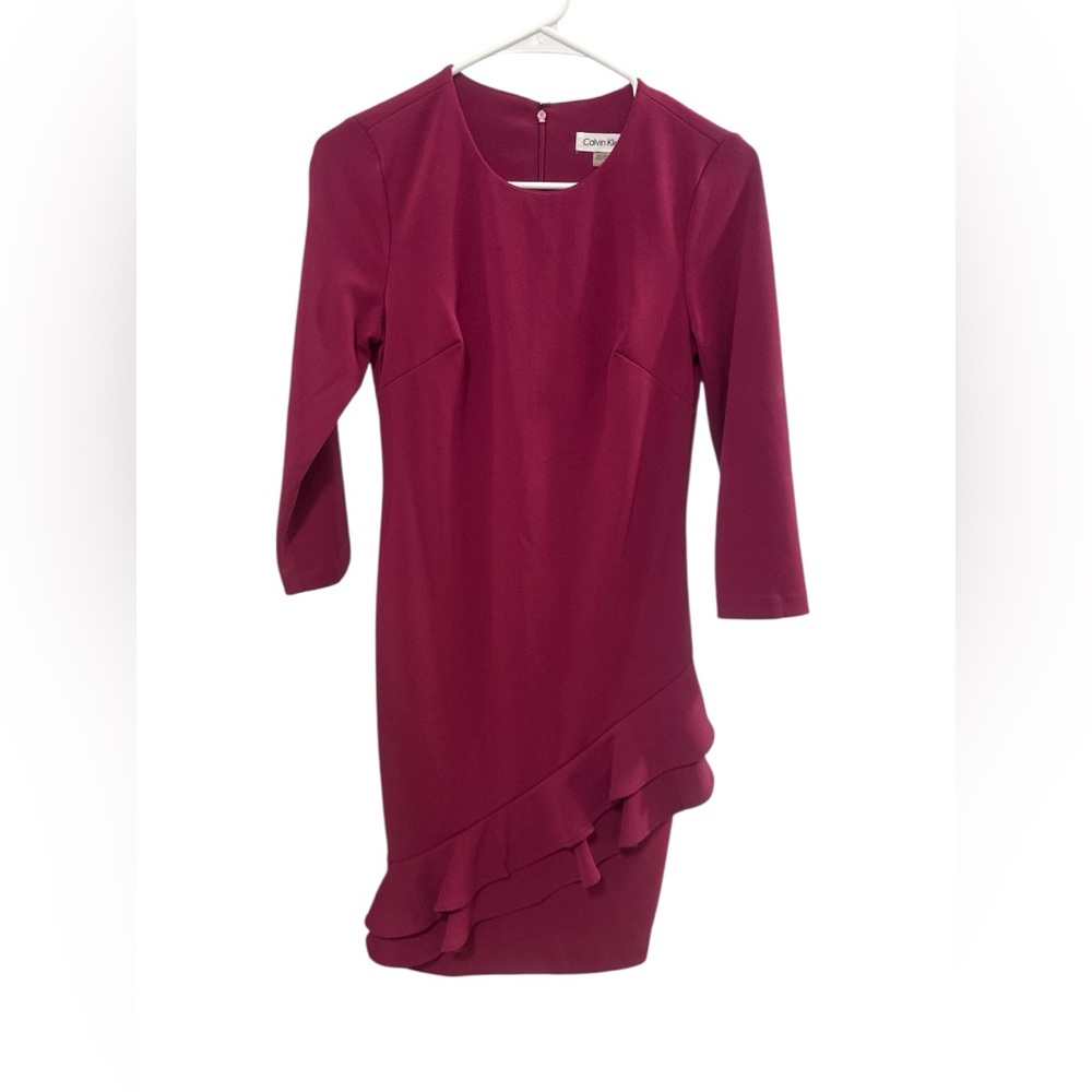 Calvin Klein Women's Raspberry Dress